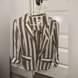 Mine stripped blouse size small